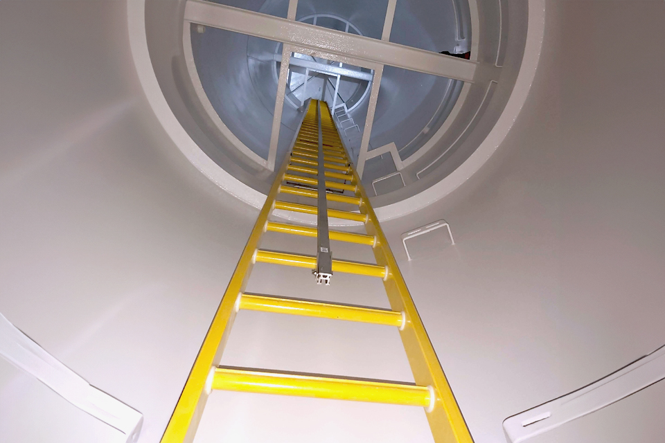 Drabiny z TWS dla zakładów chemicznych