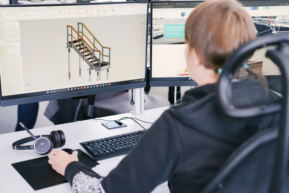 Design of special GRP profiles