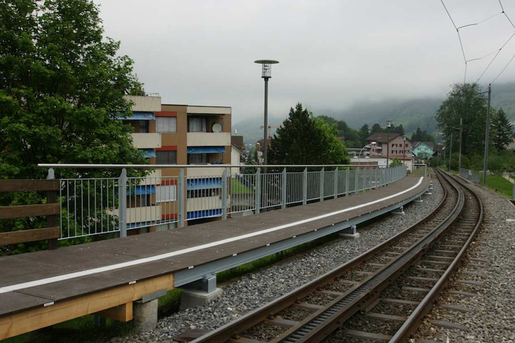 Przedłużenie platformy wykonane z TWS