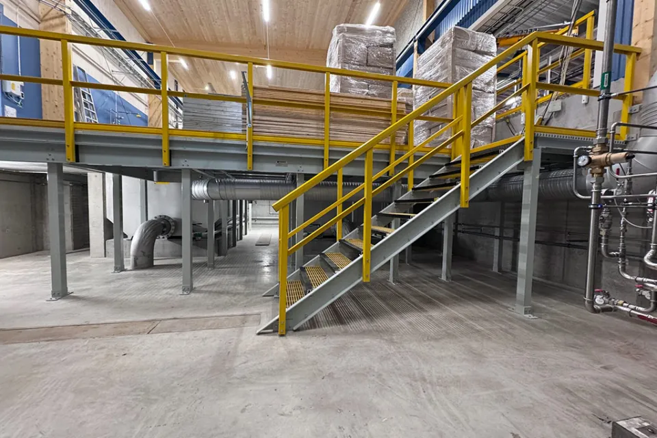 GRP platform in industry